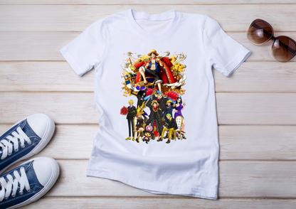 T-shirt One Piece 10 Modèles