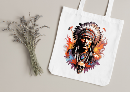 Tote Bag Psychedelic Designs – 100 modèles au choix – Noir ou Blanc