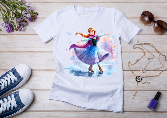 T-shirt enfant Anna & Elsa