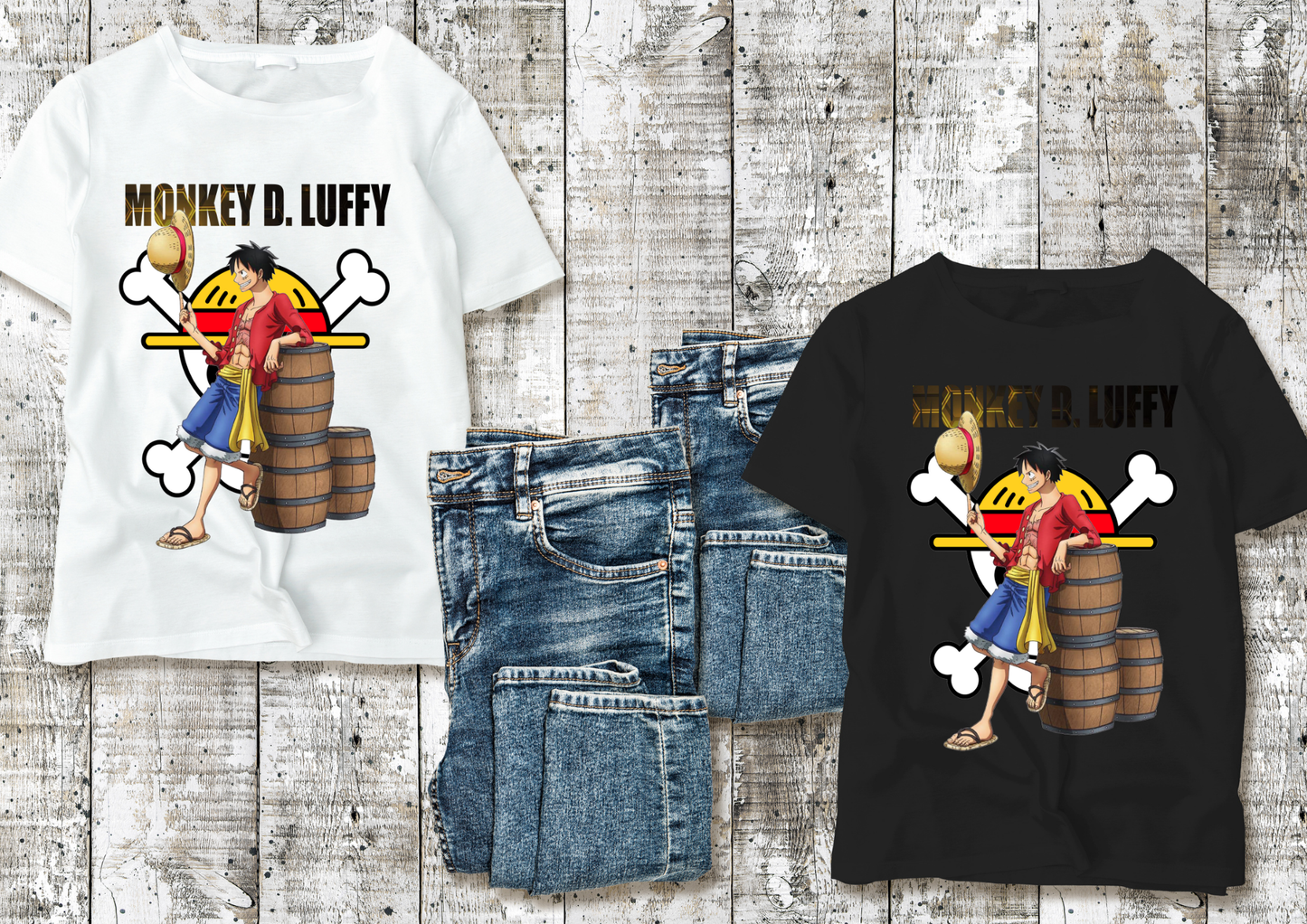 T-shirt One Piece 10 Modèles