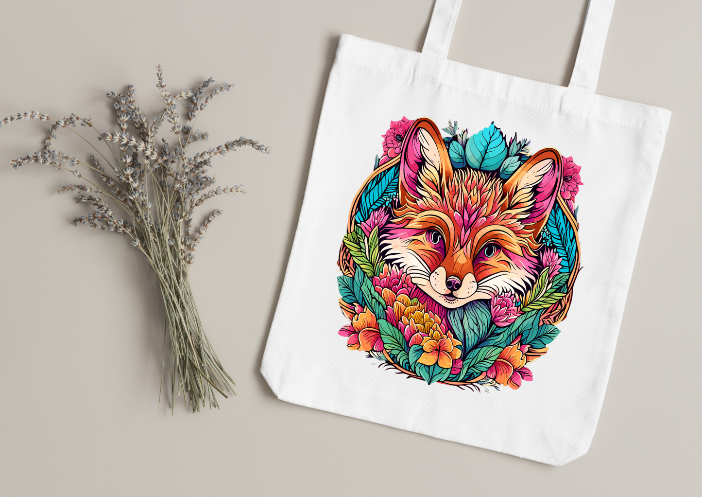 Tote Bag Psychedelic Designs – 100 modèles au choix – Noir ou Blanc