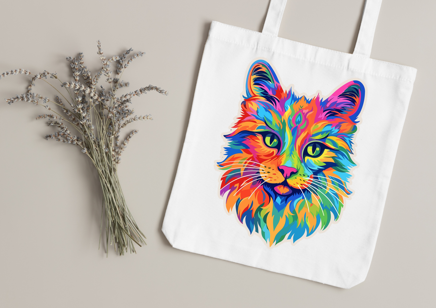 Tote Bag Psychedelic Designs – 100 modèles au choix – Noir ou Blanc
