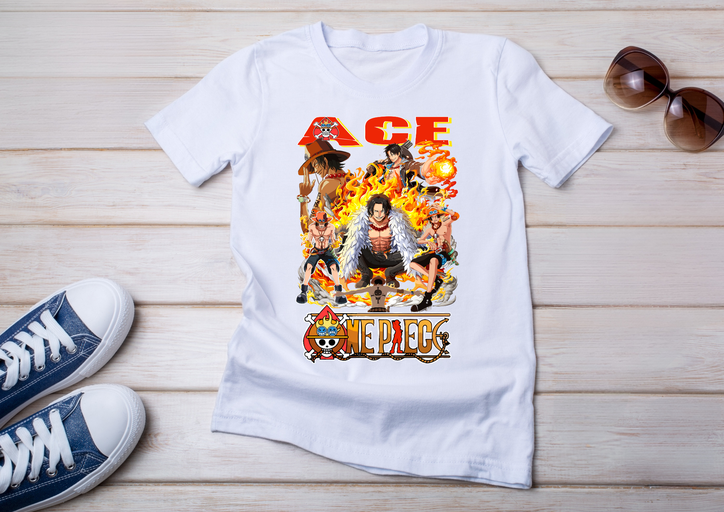 T-shirt One Piece 10 Modèles
