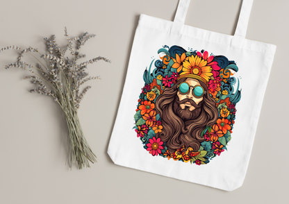 Tote Bag Psychedelic Designs – 100 modèles au choix – Noir ou Blanc