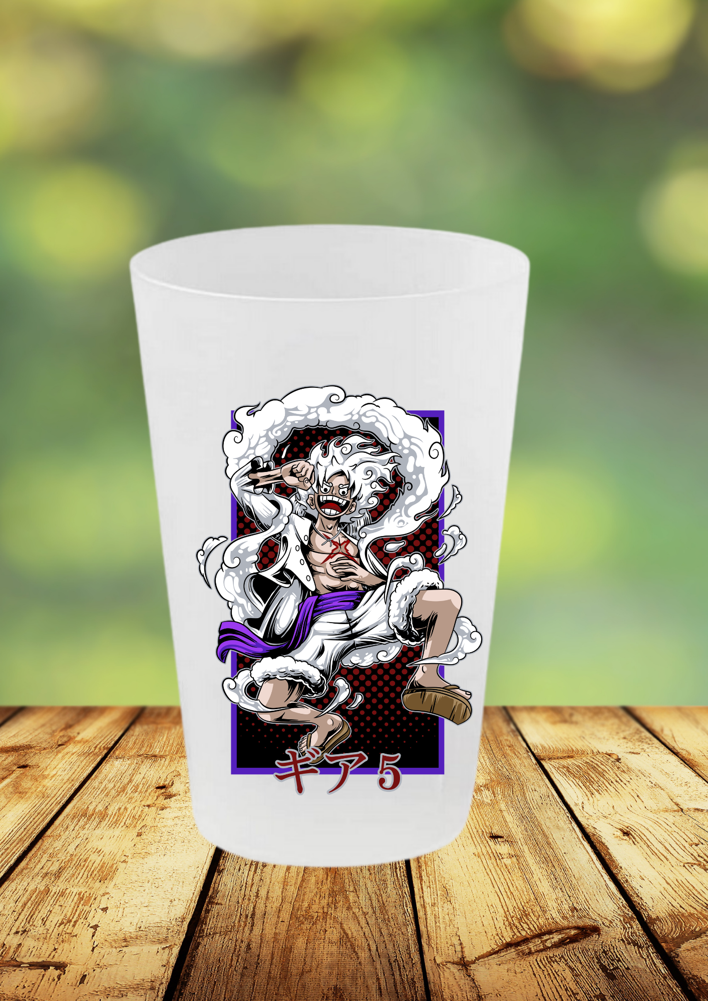 Gobelet One Piece – Impression DTF UV – 136 modèles au choix