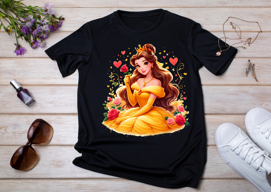 T-shirt enfant Princesse Belle (La Belle et la Bête)
