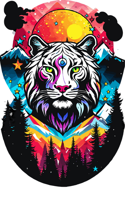 Psychedelic Designs – Fichier PNG Haute Qualité – 100 modèles au choix
