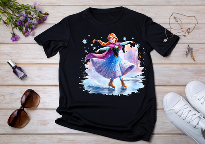 T-shirt enfant Anna & Elsa