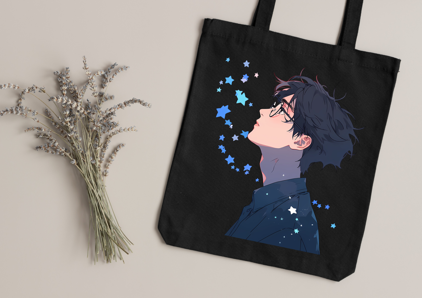Tote Bag Retro Anime Nostalgia – 61 modèles au choix – Noir ou Blanc