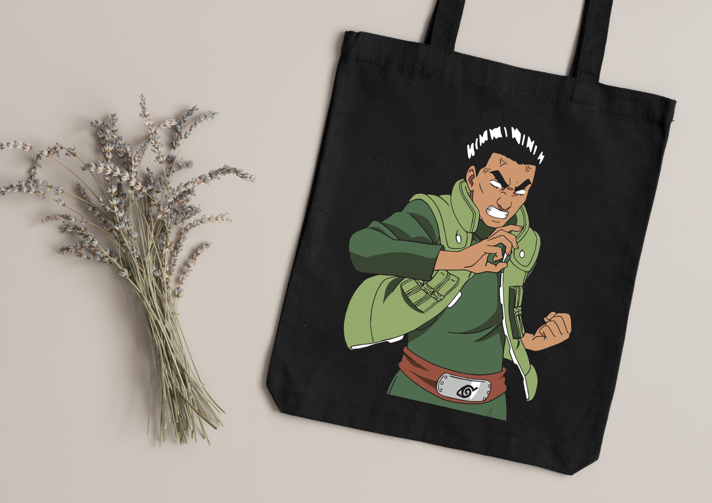 Tote Bag Anime – 104 modèles au choix – Noir