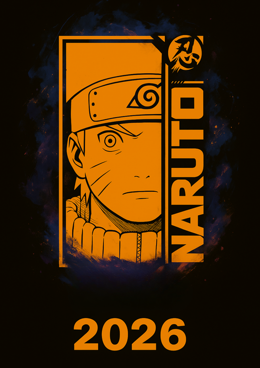 Calendrier Naruto 2026 – Version numérique (à imprimer)