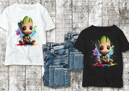 T-Shirt Baby Groot enfants