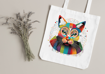 Tote Bag Psychedelic Designs – 100 modèles au choix – Noir ou Blanc