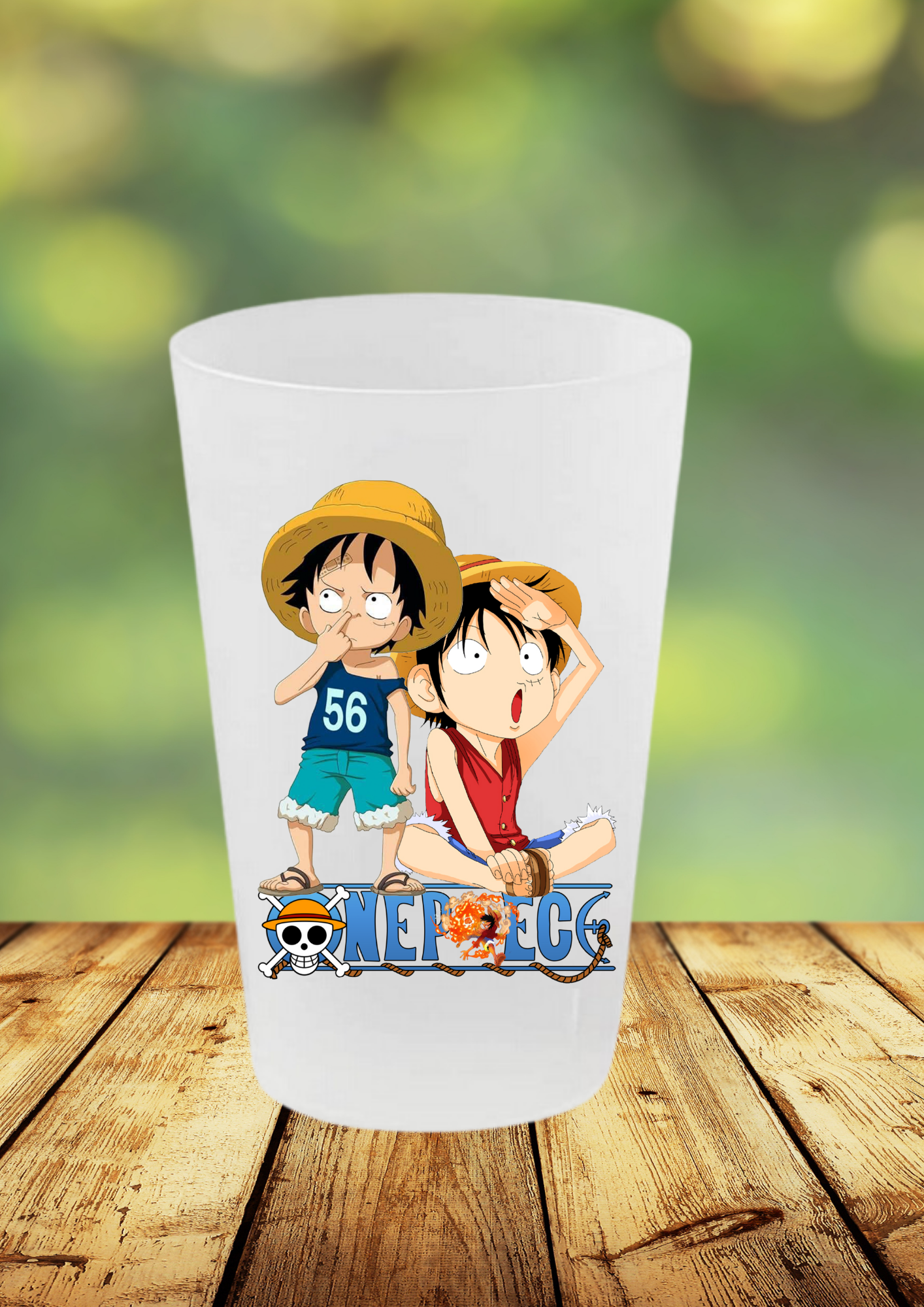 Gobelet One Piece – Impression DTF UV – 136 modèles au choix