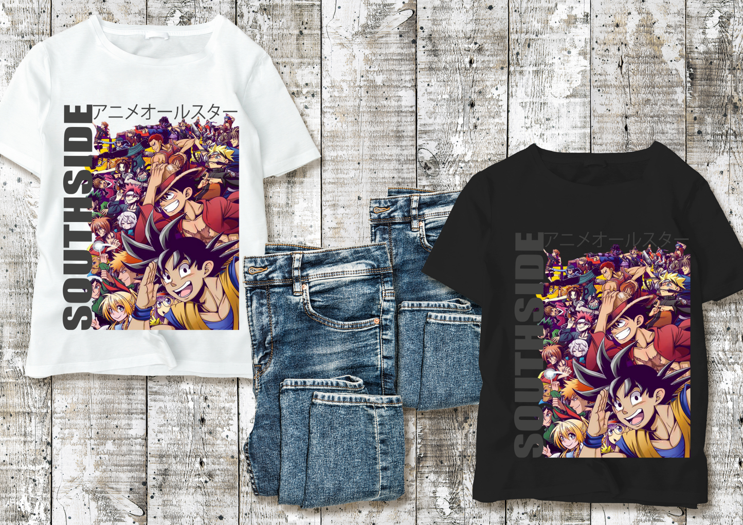 T-shirt One Piece 10 Modèles