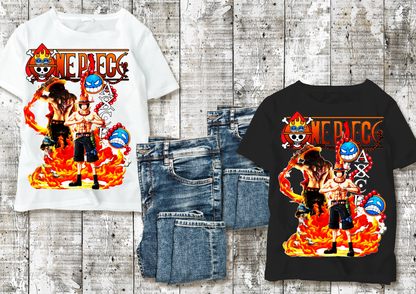 T-shirt One Piece 10 Modèles