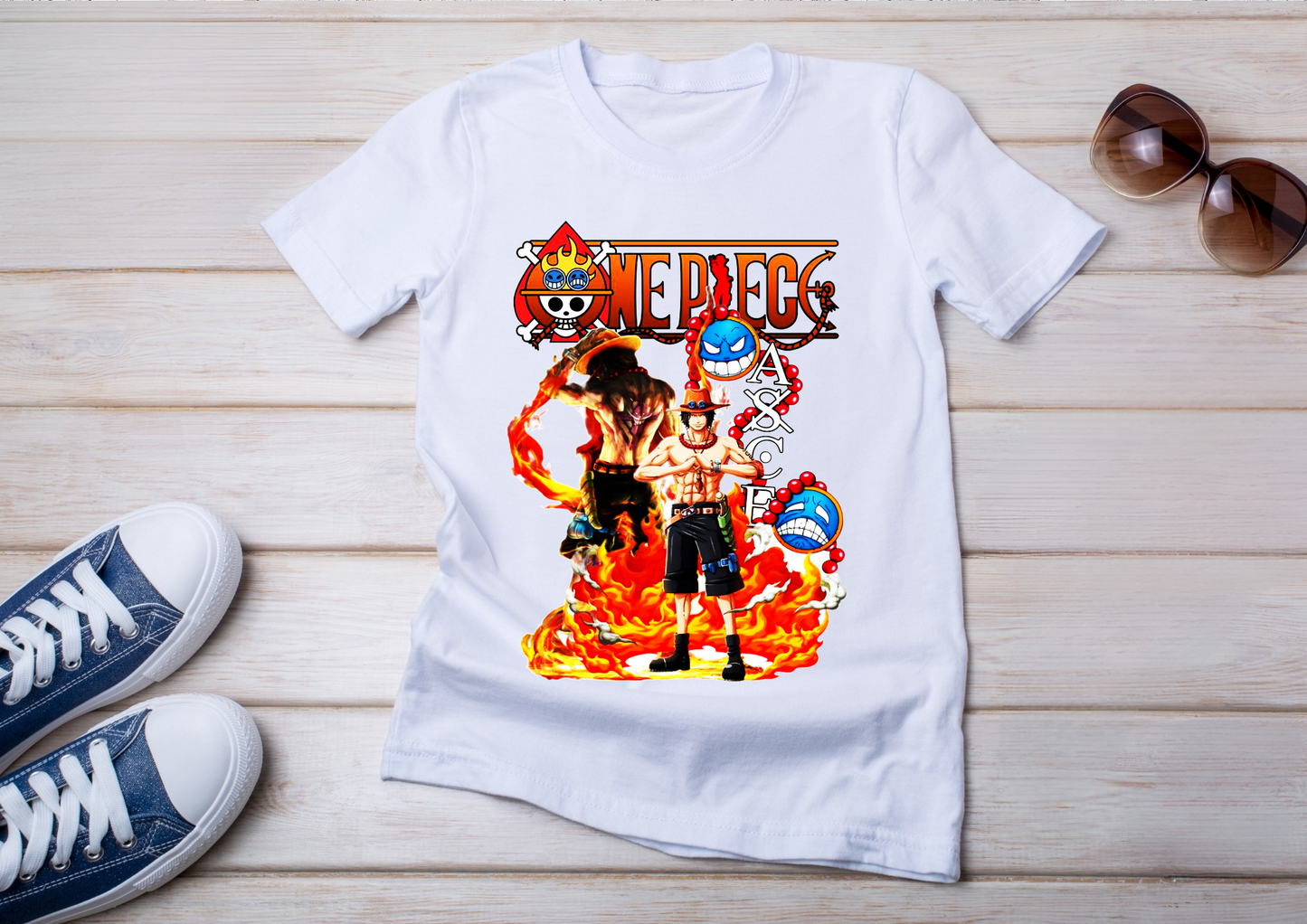 T-shirt One Piece 10 Modèles