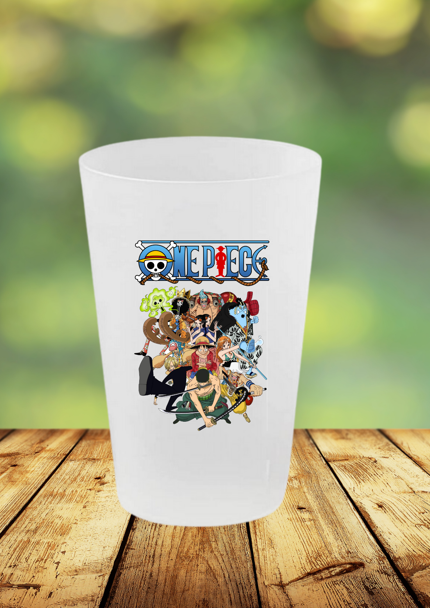 Gobelet One Piece – Impression DTF UV – 136 modèles au choix