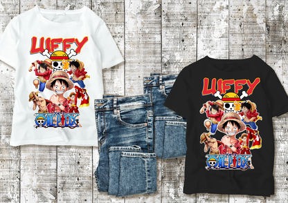T-shirt One Piece 10 Modèles