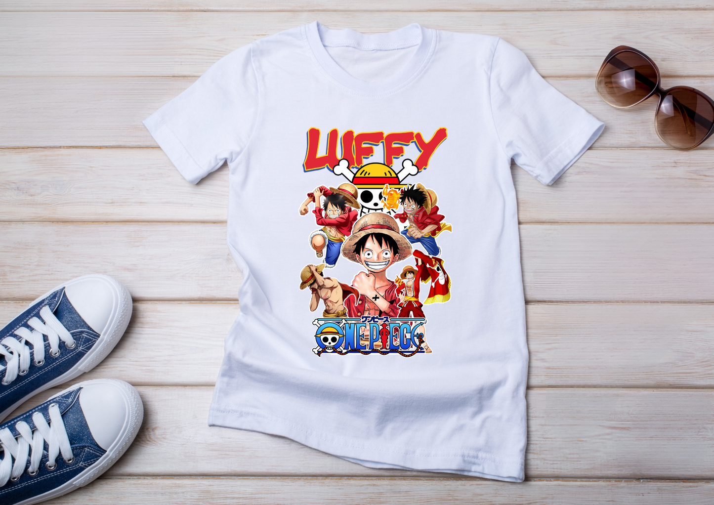 T-shirt One Piece 10 Modèles