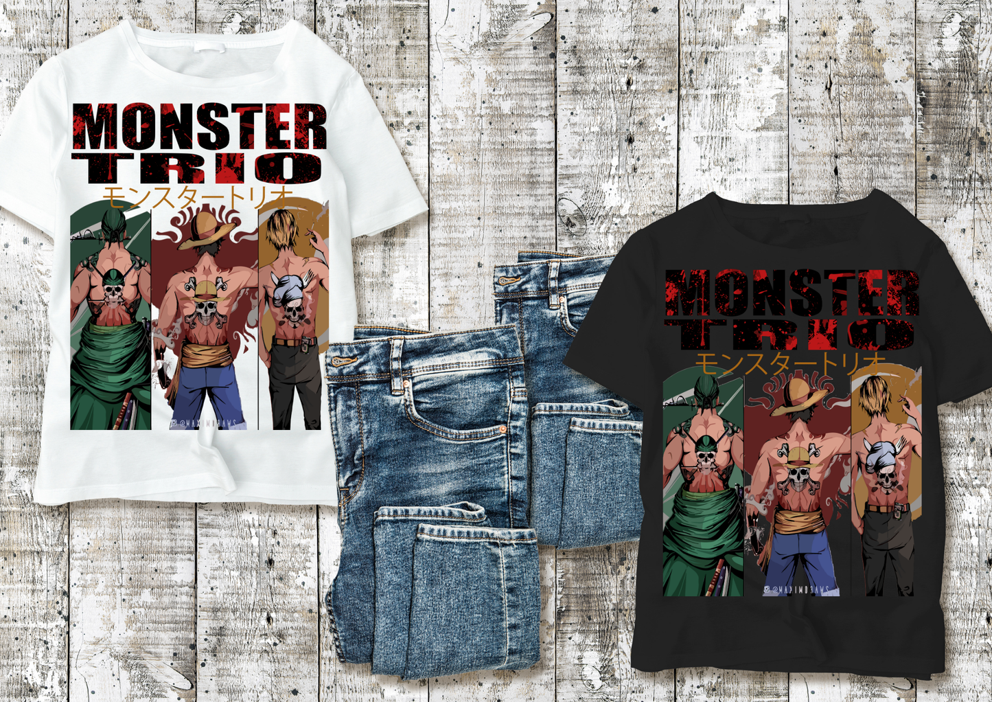 T-shirt One Piece 10 Modèles