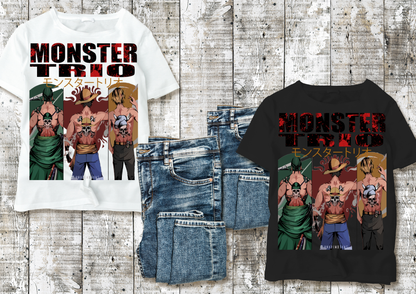 T-shirt One Piece 10 Modèles