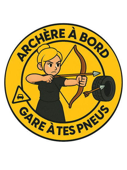 Car Decals – Archery Collection 🎯