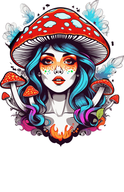 Psychedelic Designs – Fichier PNG Haute Qualité – 100 modèles au choix