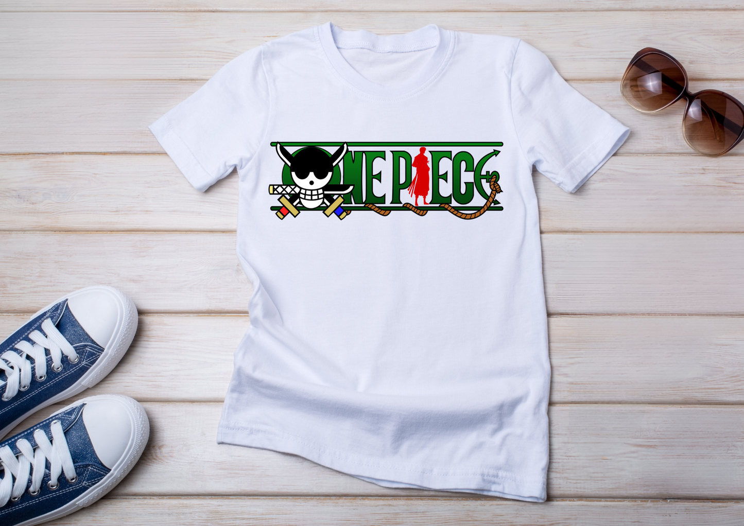 T-shirt One Piece 10 Modèles