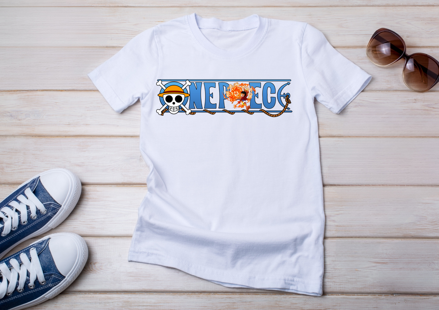 T-shirt One Piece 10 Modèles