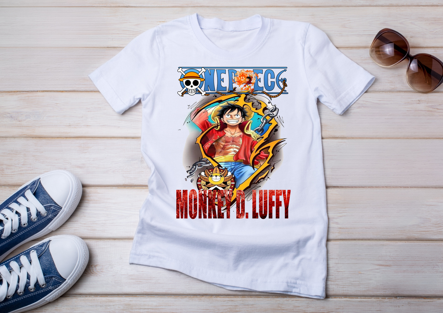 T-shirt One Piece 10 Modèles