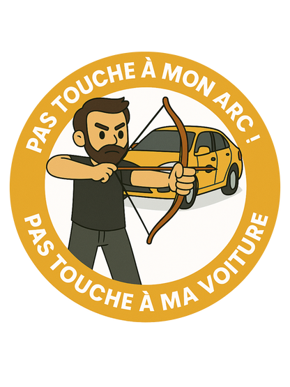 Car Decals – Archery Collection 🎯