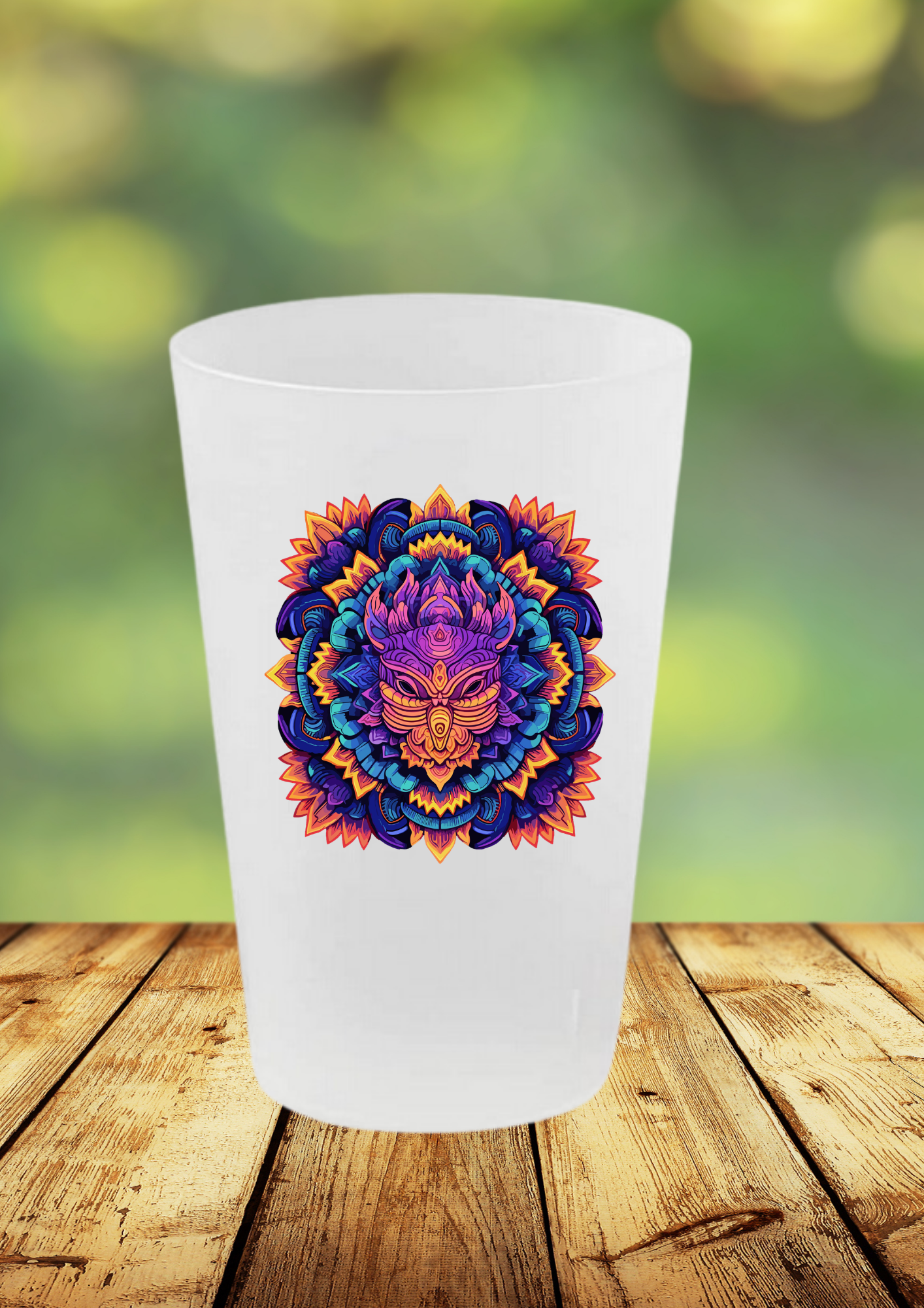 Gobelet Psychedelic Designs – 100 modèles au choix