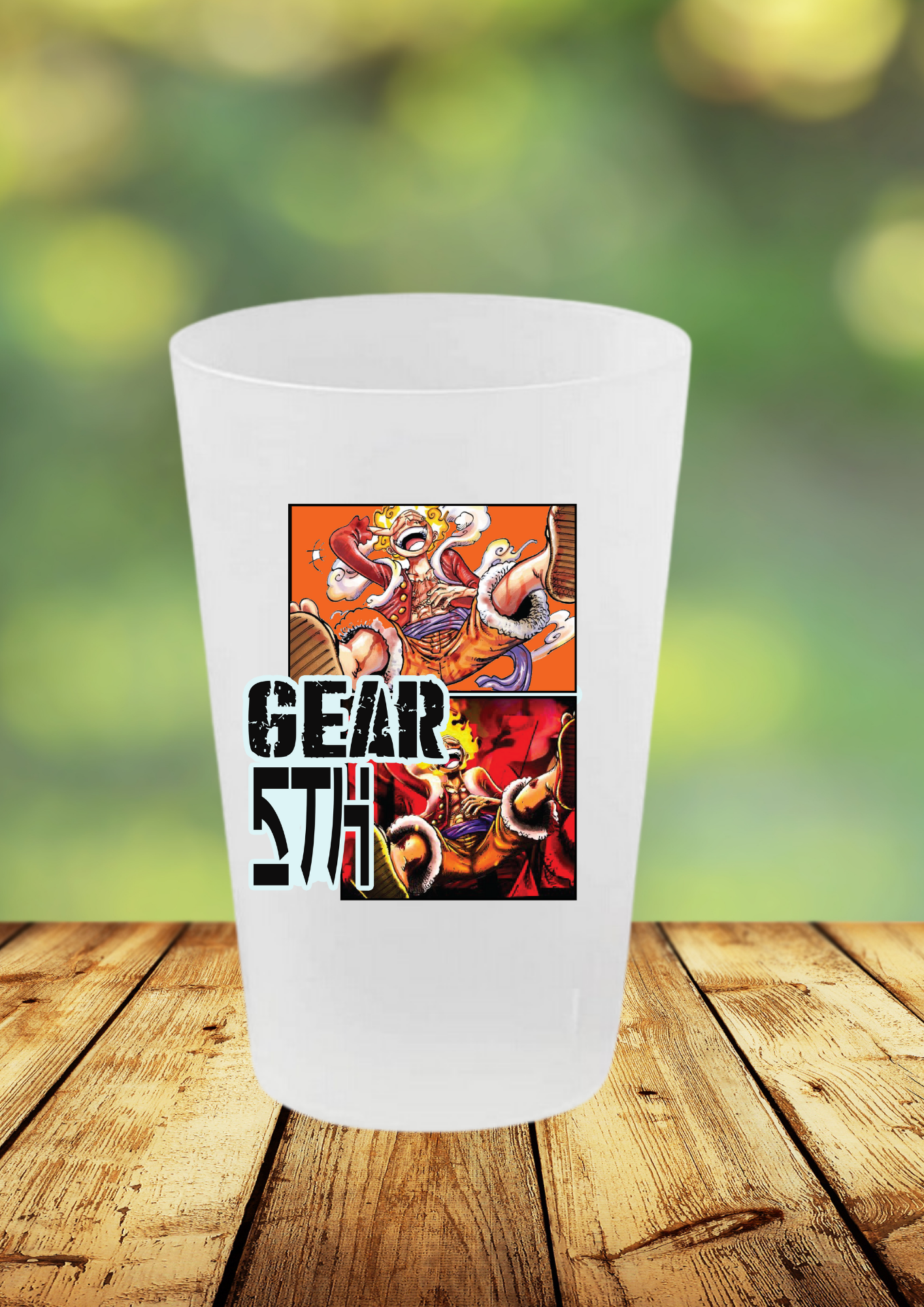 Gobelet One Piece – Impression DTF UV – 136 modèles au choix