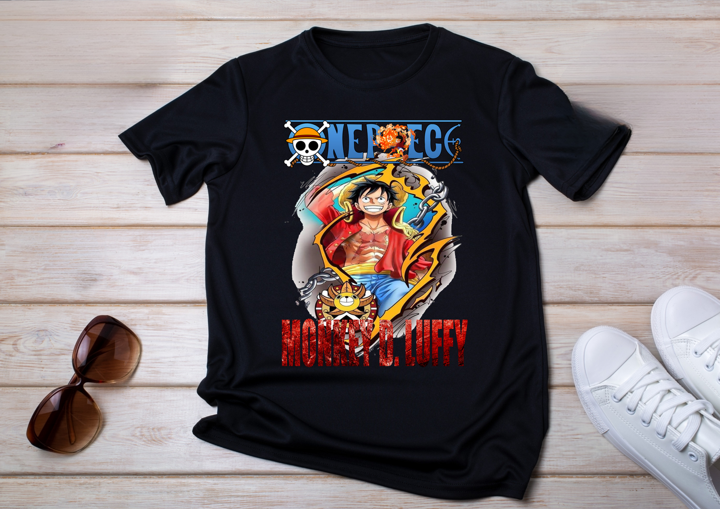 T-shirt One Piece 10 Modèles