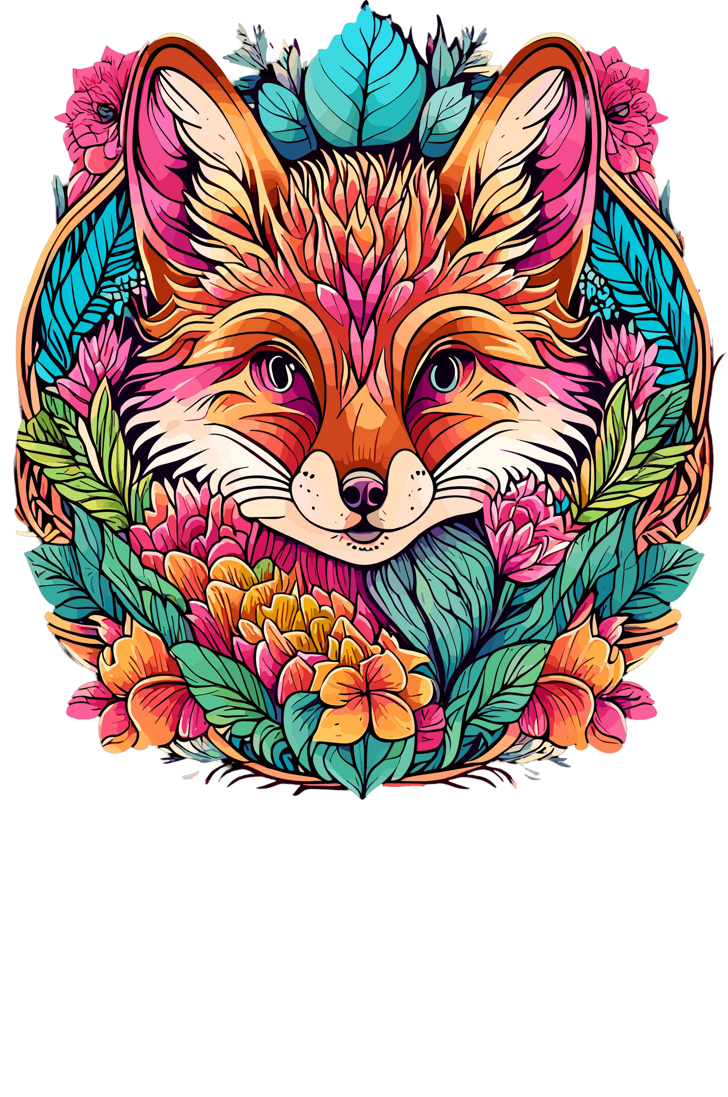 Psychedelic Designs – Fichier PNG Haute Qualité – 100 modèles au choix