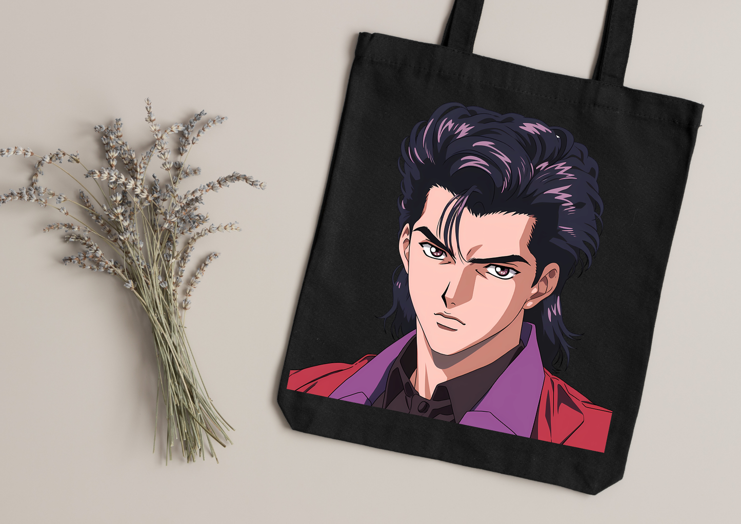 Tote Bag Retro Anime Nostalgia – 61 modèles au choix – Noir ou Blanc