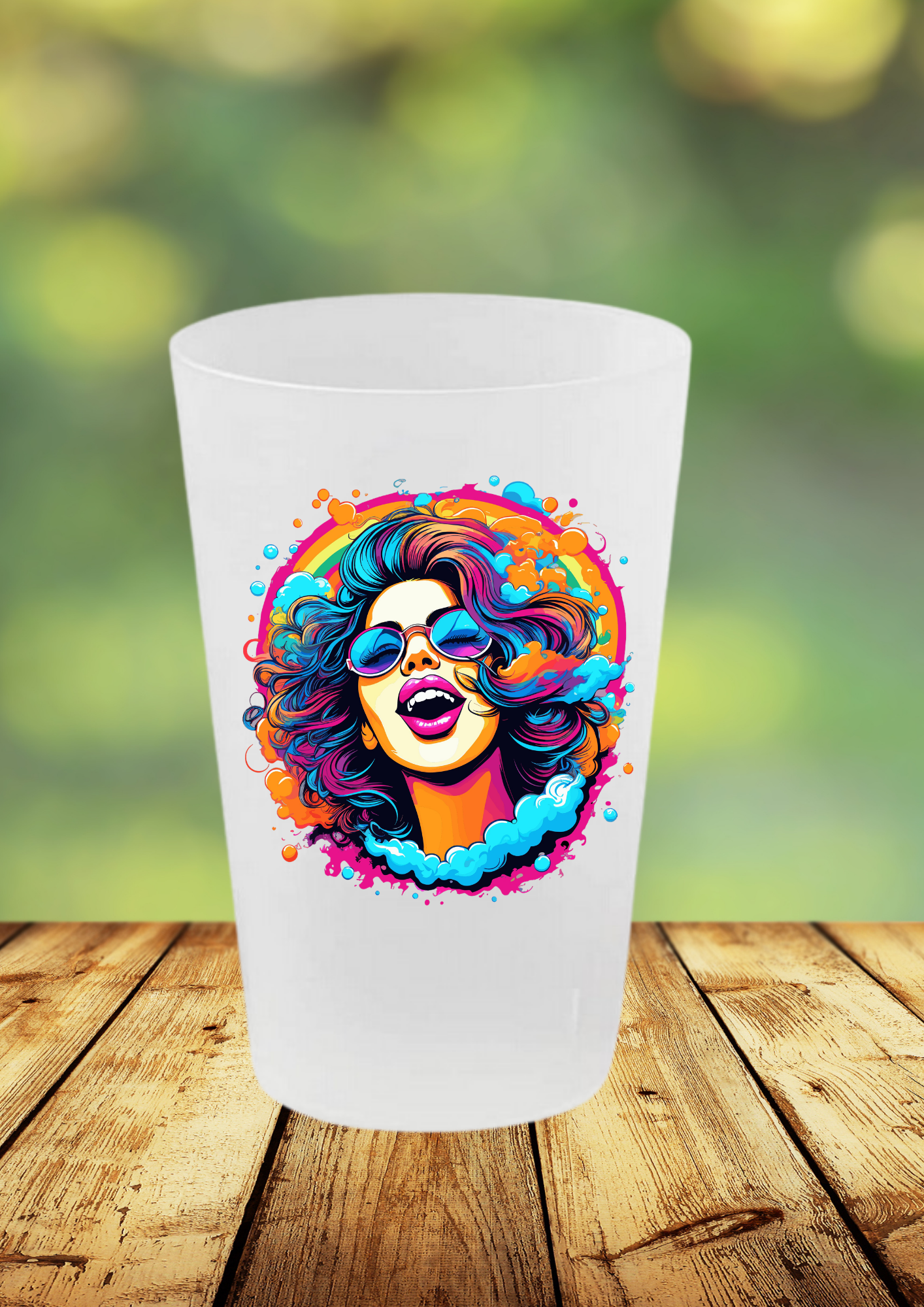 Gobelet Psychedelic Designs – 100 modèles au choix