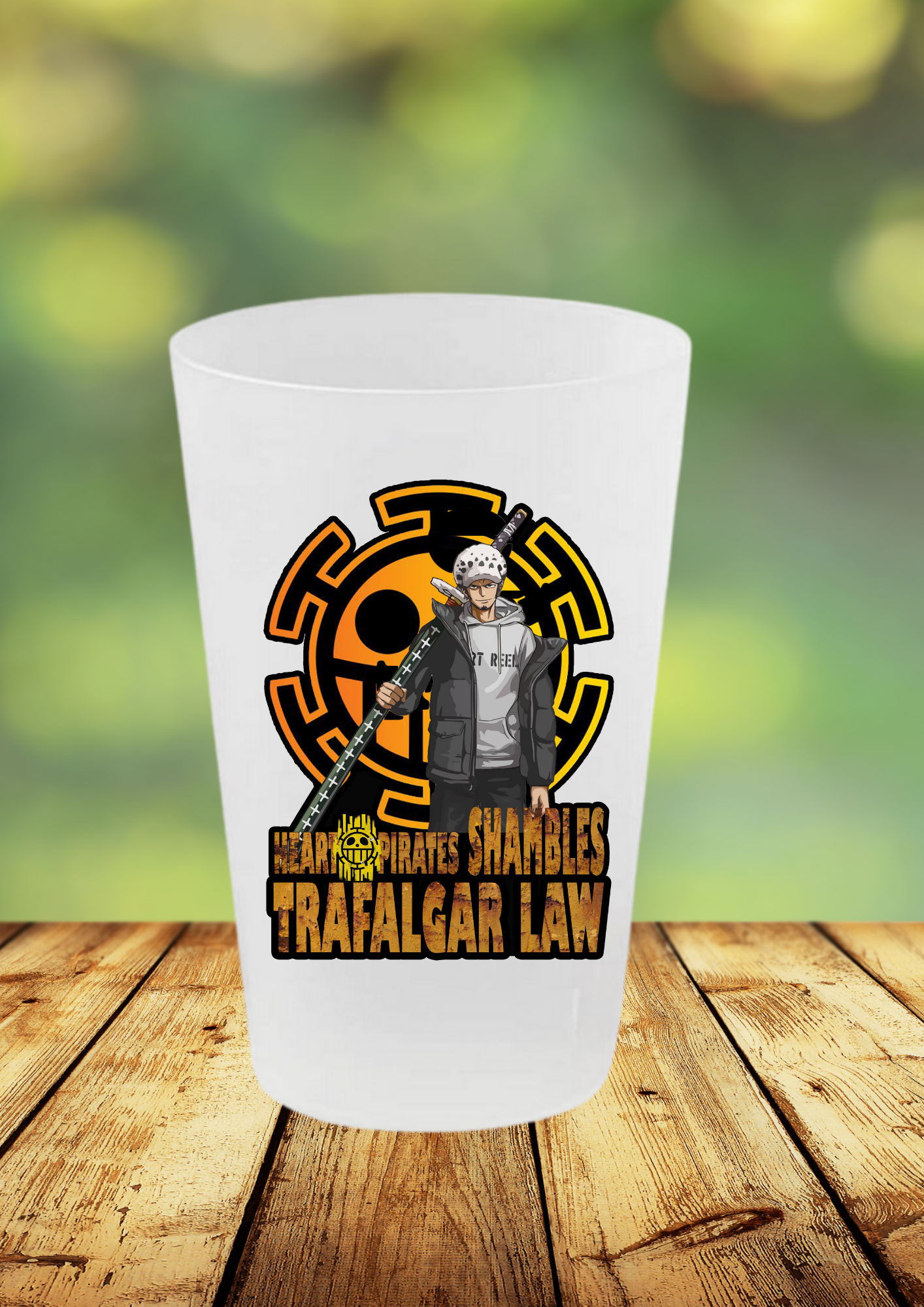 Gobelet One Piece – Impression DTF UV – 136 modèles au choix