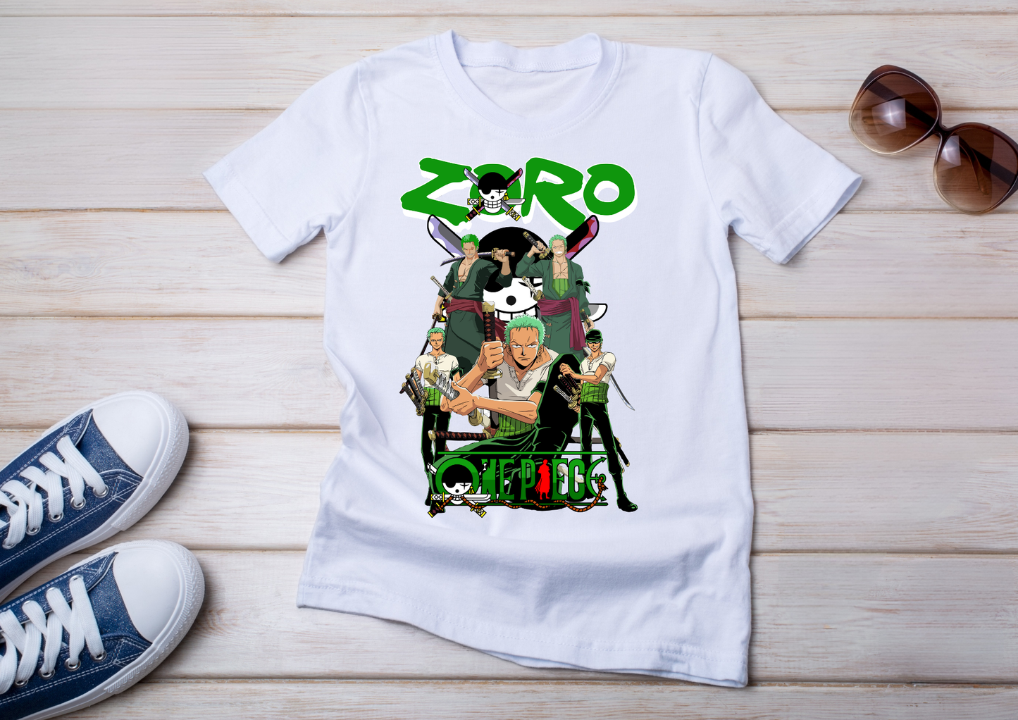 T-shirt One Piece 10 Modèles