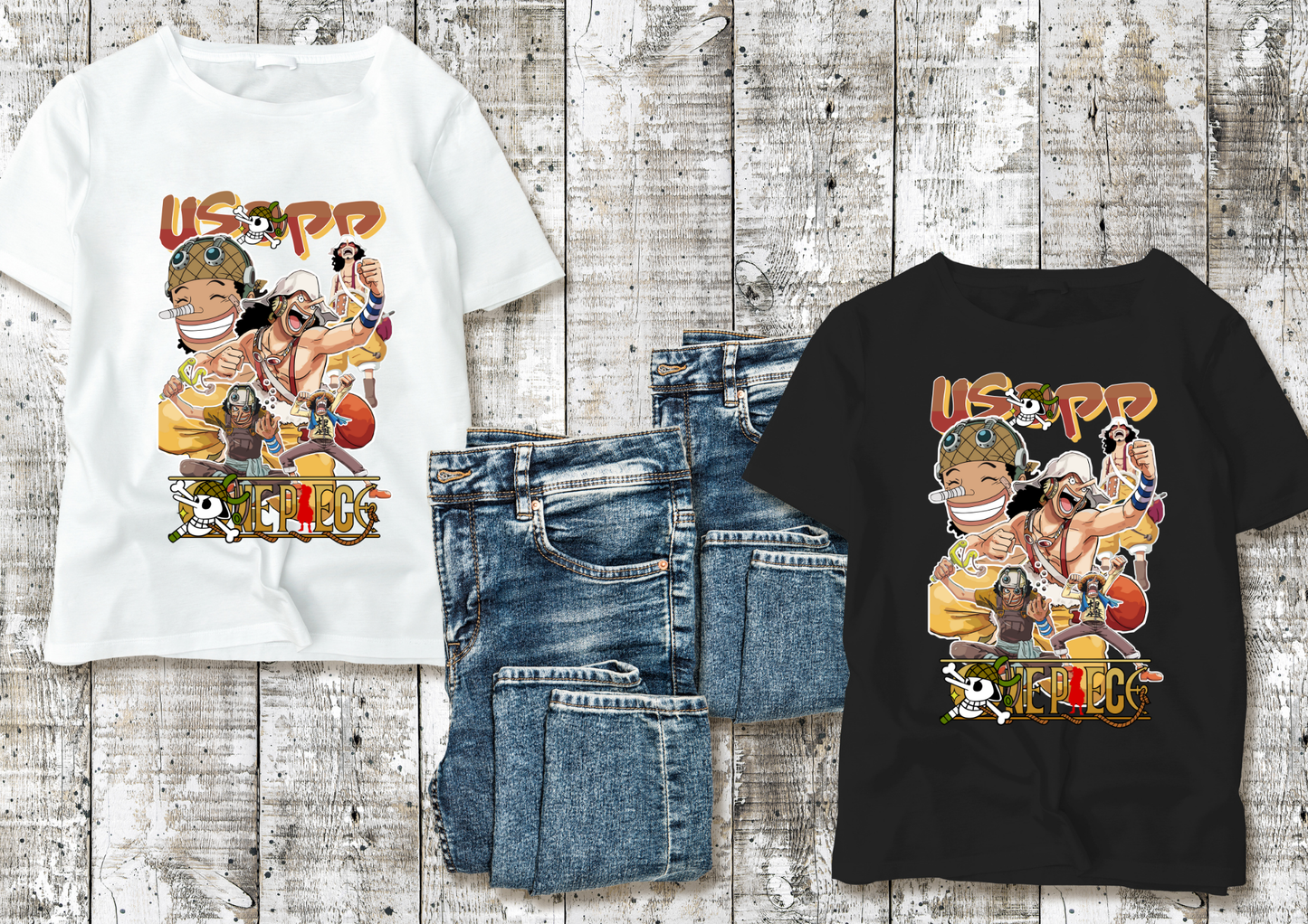 T-shirt One Piece 10 Modèles