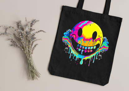 Tote Bag Psychedelic Designs – 100 modèles au choix – Noir ou Blanc