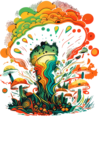 Psychedelic Designs – Fichier PNG Haute Qualité – 100 modèles au choix