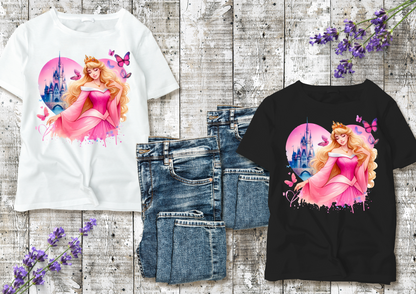 T-shirt enfant Princesse Aurore – La Belle au Bois Dormant
