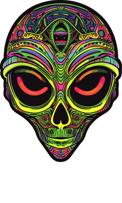 Psychedelic Designs – Fichier PNG Haute Qualité – 100 modèles au choix