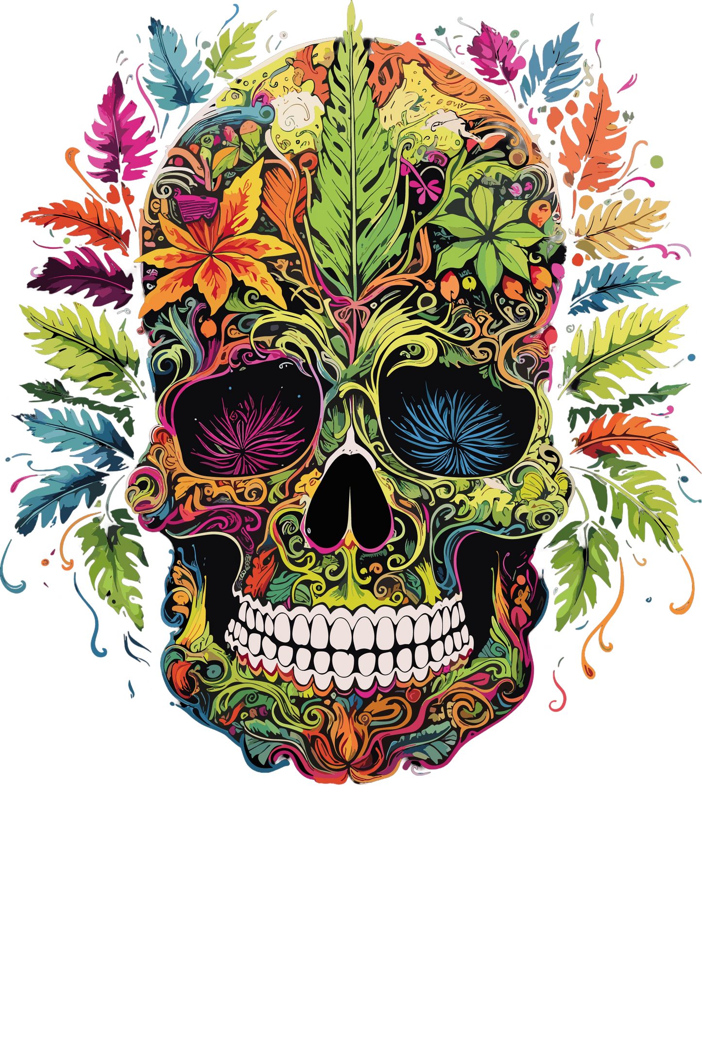 Psychedelic Designs – Fichier PNG Haute Qualité – 100 modèles au choix