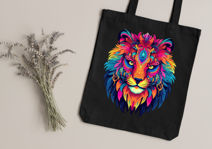 Tote Bag Psychedelic Designs – 100 modèles au choix – Noir ou Blanc