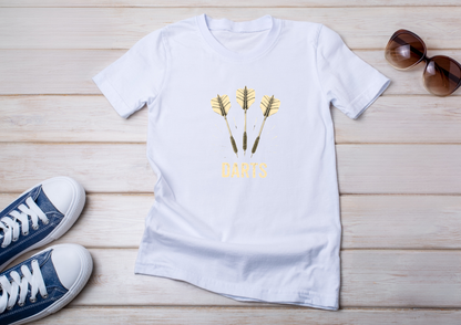 T-shirt Homme "DARTS" - Passion Fléchettes 🎯