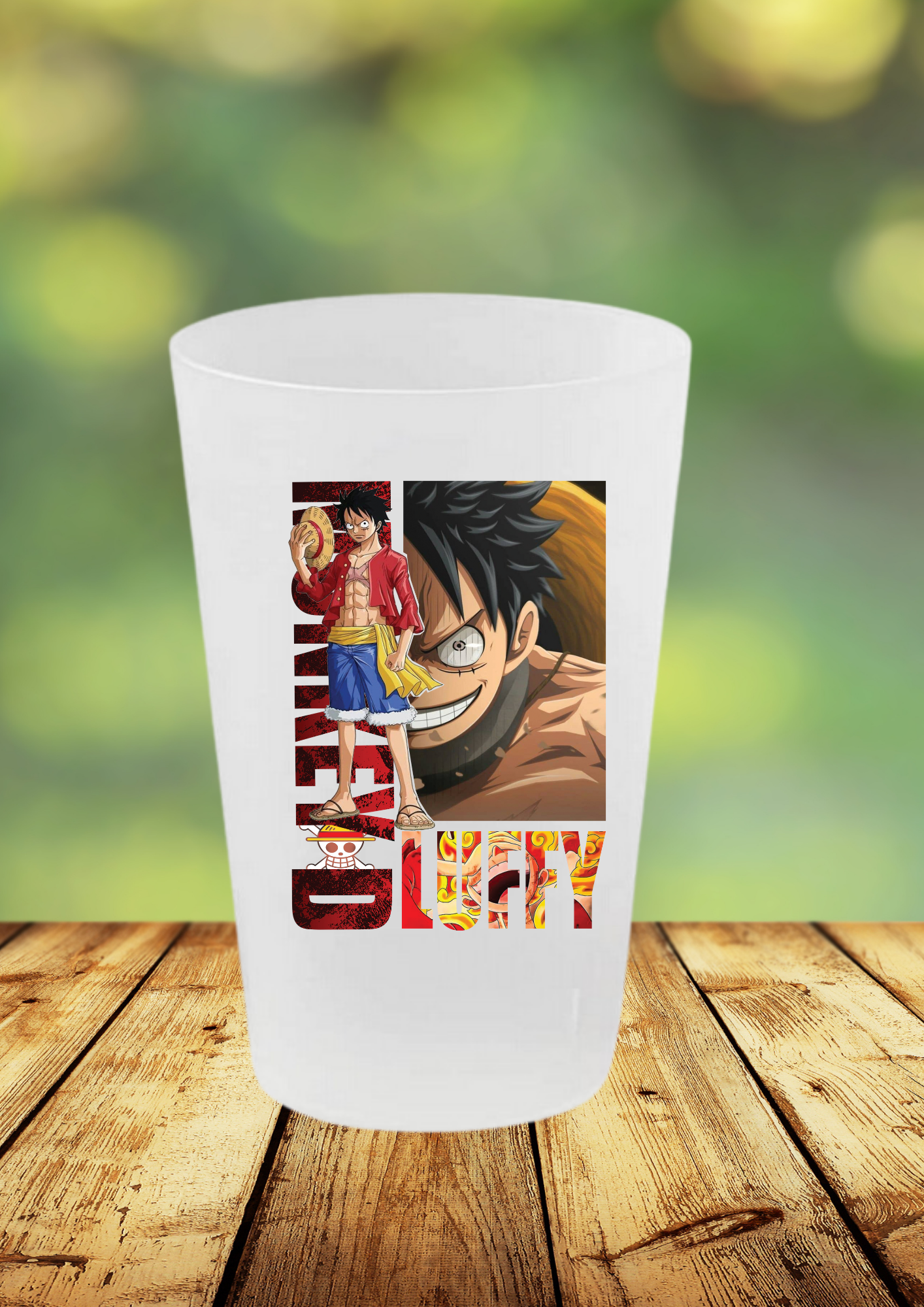 Gobelet One Piece – Impression DTF UV – 136 modèles au choix