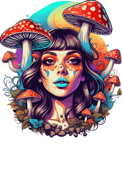 Psychedelic Designs – Fichier PNG Haute Qualité – 100 modèles au choix